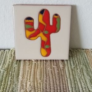Arius 4" Southwestern motif tile